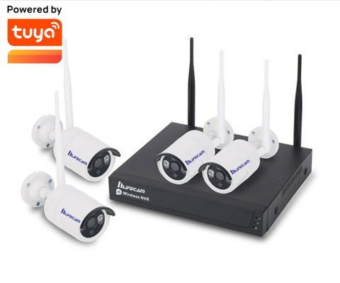 8CH 2MP /3MP/5MP Tuya Smart APP Wireless NVR Kit Security Surveillance System