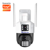 3.0MP Tuya Smart APP WiFi Outdoor Security Camera Double Lens HD Wireless PTZ Ai Auto Tracking Full Color Night Vision IP camera