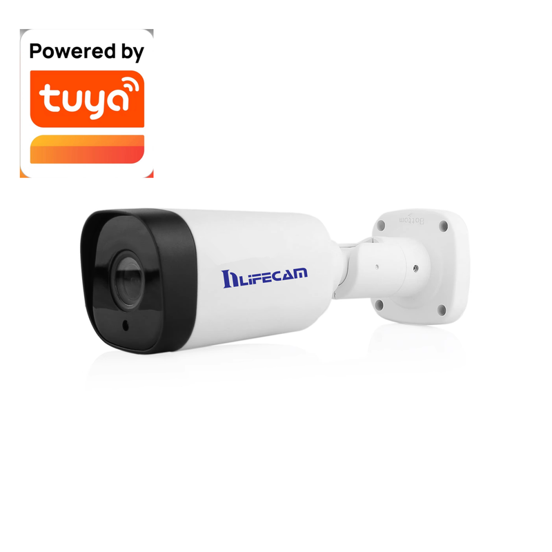 Tuya Smart APP New Outdoor WIFI POE Bullet IP Camera