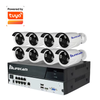 Tuya Smart APP ONVIF 8CH Human Montion Detection 5.0MP POE NVR Security Surveillance System IP Kit