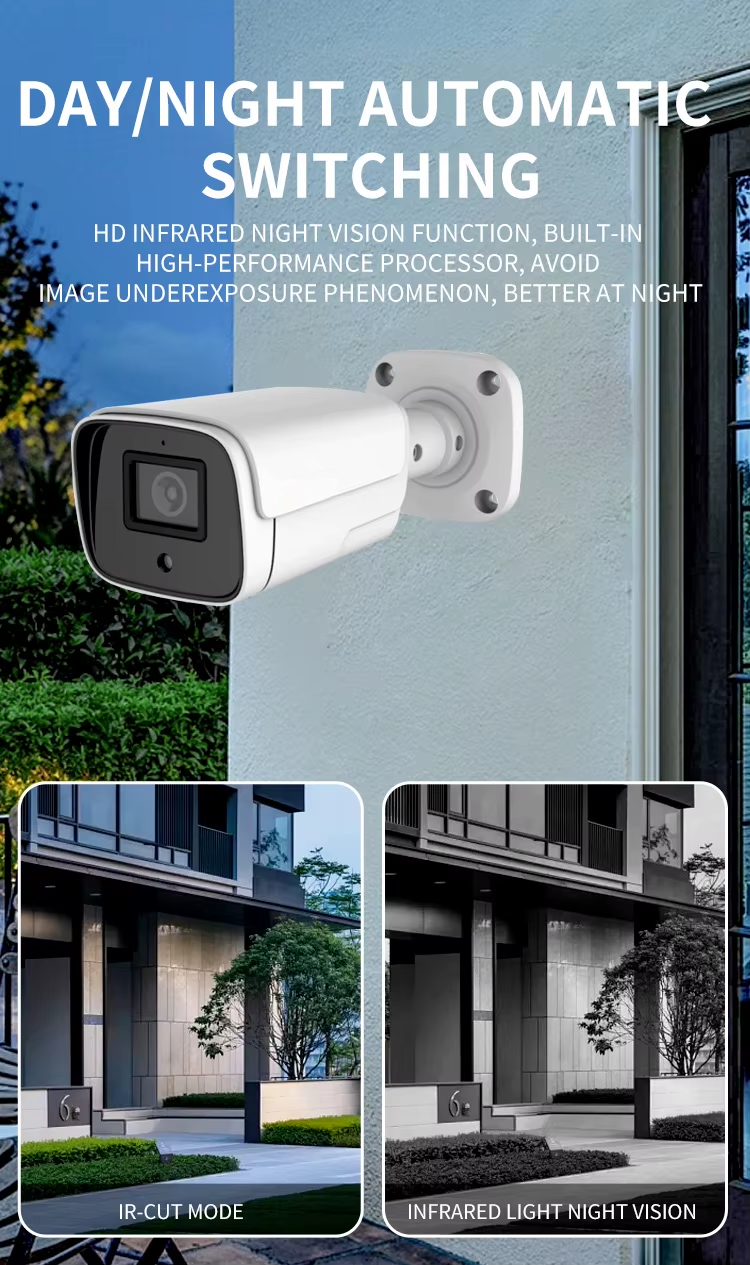 inLifeCam Tuya Smart APP 8CH POE AI Metal Bullet IP Camera Security NVR Kit Surveillance System Motion Detection